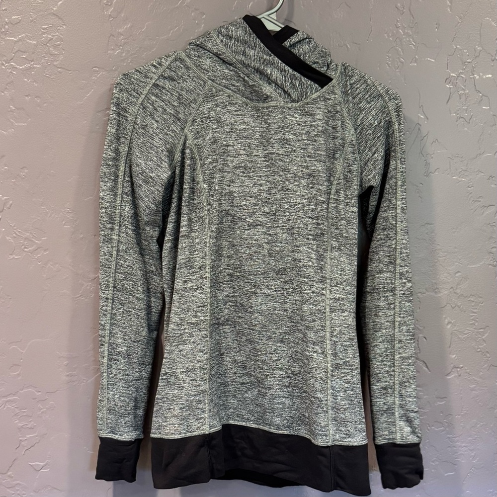 Lululemon Athletica Black and Gray Hoodie - 4